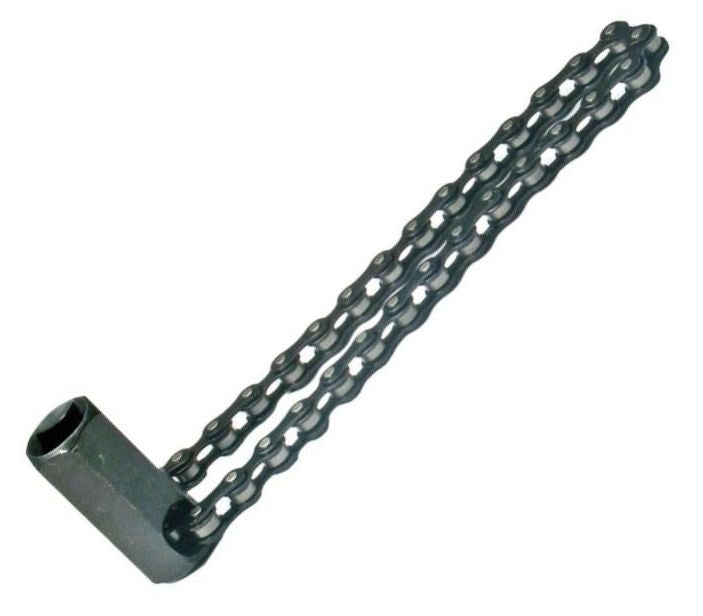 UNIVERSAL OIL FILTER CHAIN WRENCH | 12.5 MM (1/2") DRIVE | Ø 100 MM (1020)