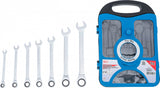 RATCHET COMBINATION WRENCH SET | 8 - 19 MM | 7 PCS. (1596)