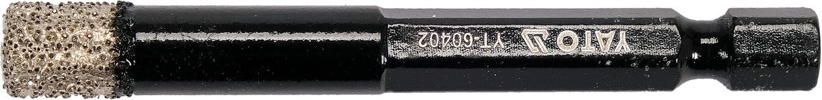 VACUUM DIAMOND DRILL WITH HEX SHANK-8MM (YT-60402)