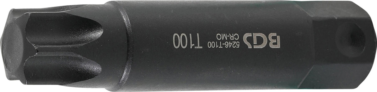 BIT | LENGTH 100 MM | 22 MM DRIVE | T-STAR (FOR TORX) T100 (5246-T100)