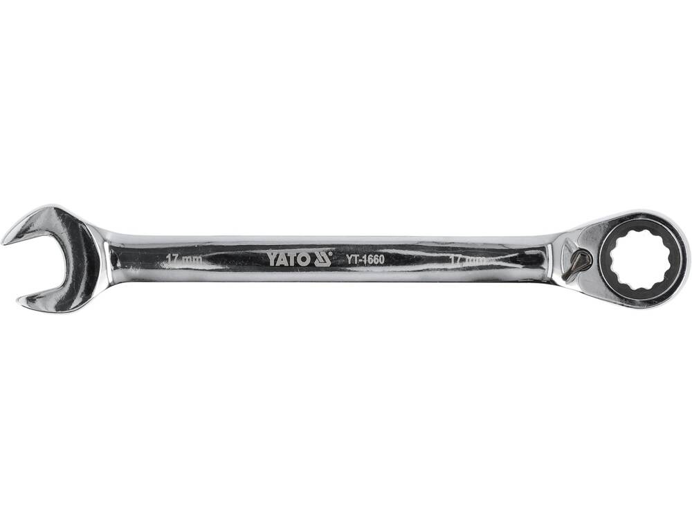 RATCHET COMBINATION WRENCH 17MM (YT-1660)