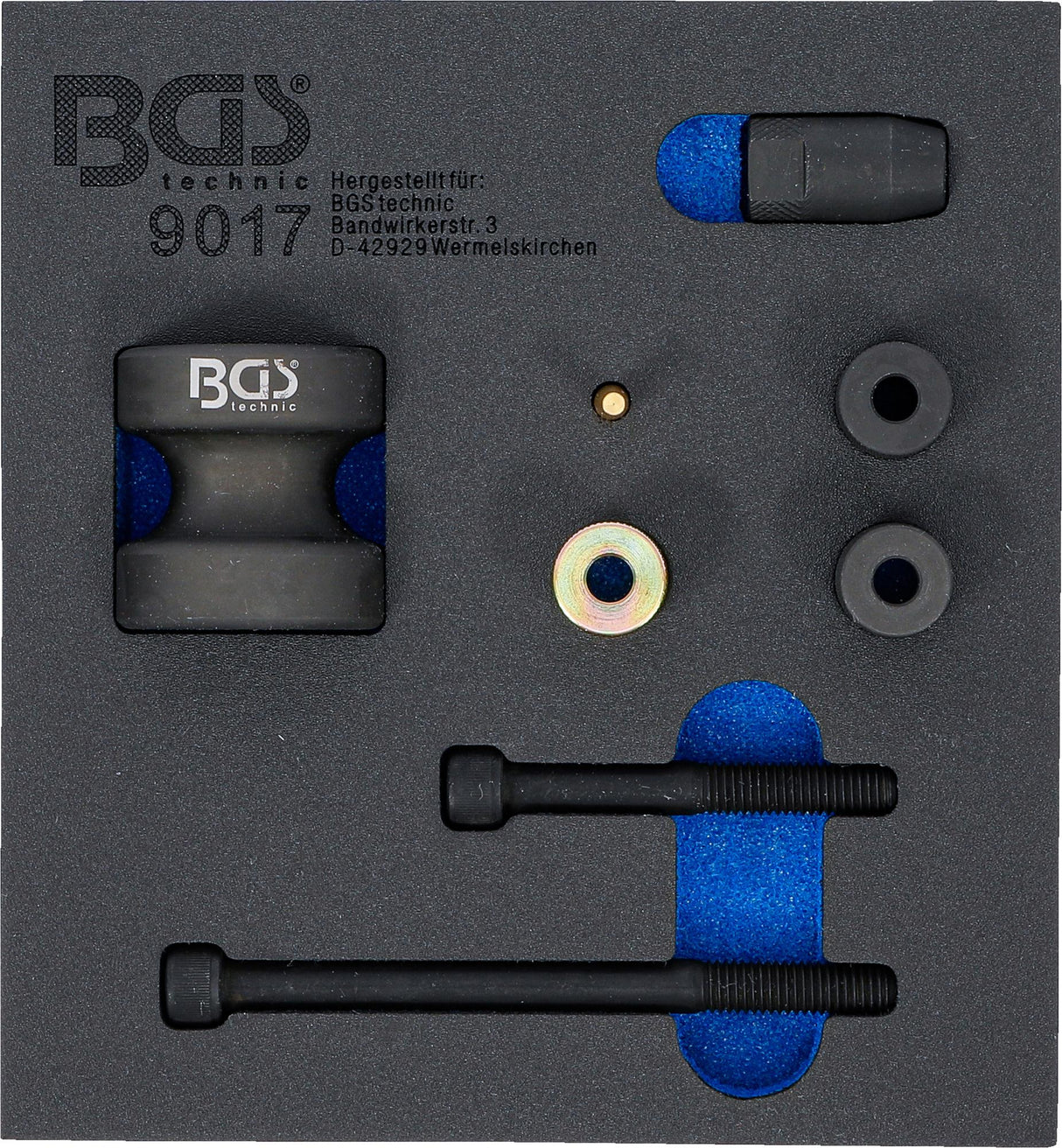 TOOL TRAY 1/6: INJECTOR EXTRACTOR SET | FOR BMW PETROL DIRECT INJECTION (9017)