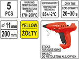 GLUE STICKS 11,2X200MM 5PCS YELLOW (YT-82437)