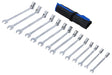 RING SPANNER SET WITH SWIVEL SOCKET | 8 - 22 MM | 14 PCS (74425)
