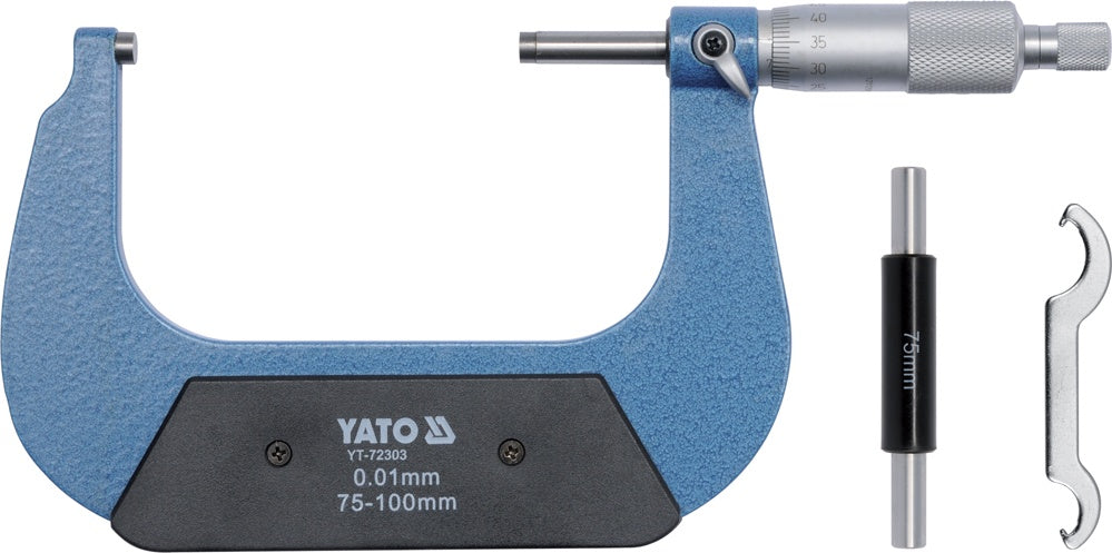 MECHANICAL MICROMETER 75-100MM/0.01MM (YT-72303)