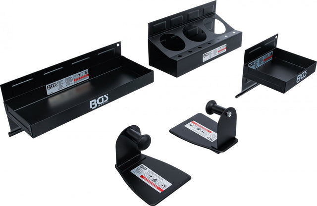 MAGNETIC TRAYS AND PAPER ROLL HOLDERS SET | 4 PCS. (74574)