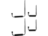 GARAGE HOOKS FOR STORING BICYCLES, LADDERS, TOOLS | 12 PCS (74690V)