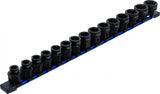 IMPACT SOCKET SET | HEXAGONAL | EXTRA THIN | 12.5 MM (1/2") | 10–24 MM | 15 PCS. (74700)