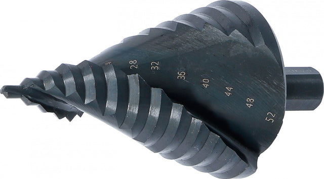 STEP CONE DRILL BIT | TITANIUM AND ALUMINIUM NITRIDE COATING | Ø 4–52 MM (74702)