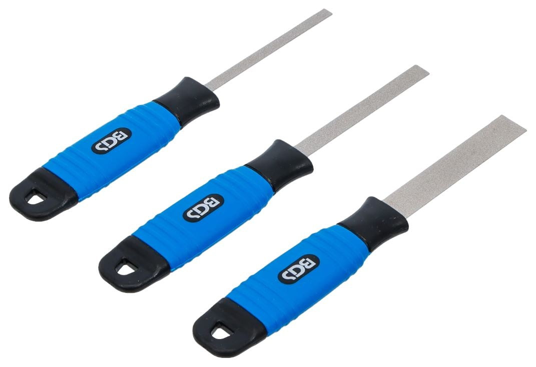 THIN DIAMOND FILE SET | 3 PCS | 83 MM | FOR CONTACTS AND ELECTRONICS (74737)