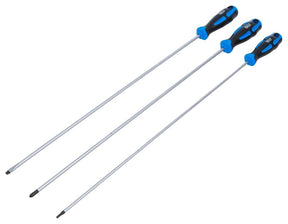 SCREWDRIVER SET | 450 MM LONG | 3 PCS | 6 mm-PH2-T15 (74738)