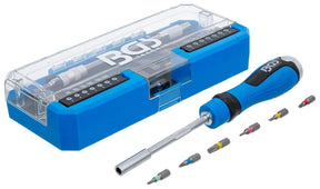 RATCHET / REVERSIBLE SCREWDRIVER AND BIT SET | 43 PCS. (74741)