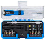 RATCHET / REVERSIBLE SCREWDRIVER AND BIT SET | 43 PCS. (74741)