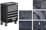 WORKSHOP TROLLEY PRO STANDARD | 8 DRAWERS | WITH 234 TOOLS (4113)