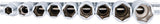 SOCKET SET, HEXAGON, DEEP | 12.5 MM (1/2") DRIVE | 10 - 24 MM | 9 PCS. (2223)