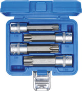 BIT SOCKET SET | 12.5 MM (1/2") DRIVE | T-STAR TAMPERPROOF (FOR TORX) | 4 PCS. (5103)