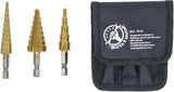 HSS STEP DRILL SET | 3 - 20 MM | 3 PCS. (1616)
