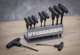 T-HANDLE SCREWDRIVER SET | INCH SIZES | INTERNAL HEXAGON 3/32" - 3/8" | 10 PCS. (7099)