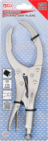 LOCKING PLIERS FOR OIL FILTERS | Ø 53 - 115 MM | 230 MM (1038)