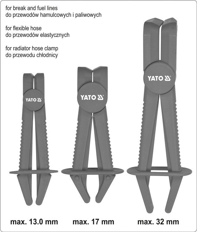 ANGLE FLEXIBLE LINE CLAMP SET (YT-08403)