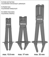 ANGLE FLEXIBLE LINE CLAMP SET (YT-08403)