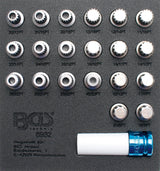 TOOL TRAY 1/6: RIM LOCK SOCKET SET FOR BMW | 21 PCS. (8932)