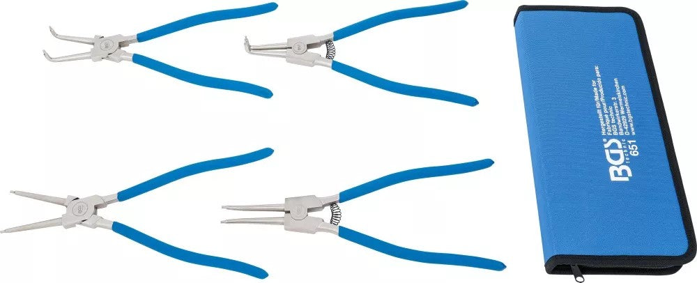 CIRCLIP PLIERS SET | 300 MM | 4 PCS. (651)