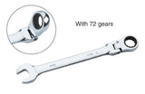 RATCHET WRENCH WITH FLEX HEAD | 11 MM (SJW6111)