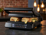 ELECTRIC GRILL, WAFFLE MAKER 2IN1 2000W, LED CONTROL PANEL (67440)