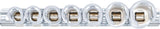 SPECIAL SOCKET SET, SLOTTED | 10 MM (3/8") DRIVE | 10 - 19 MM | 7 PCS. (1105)