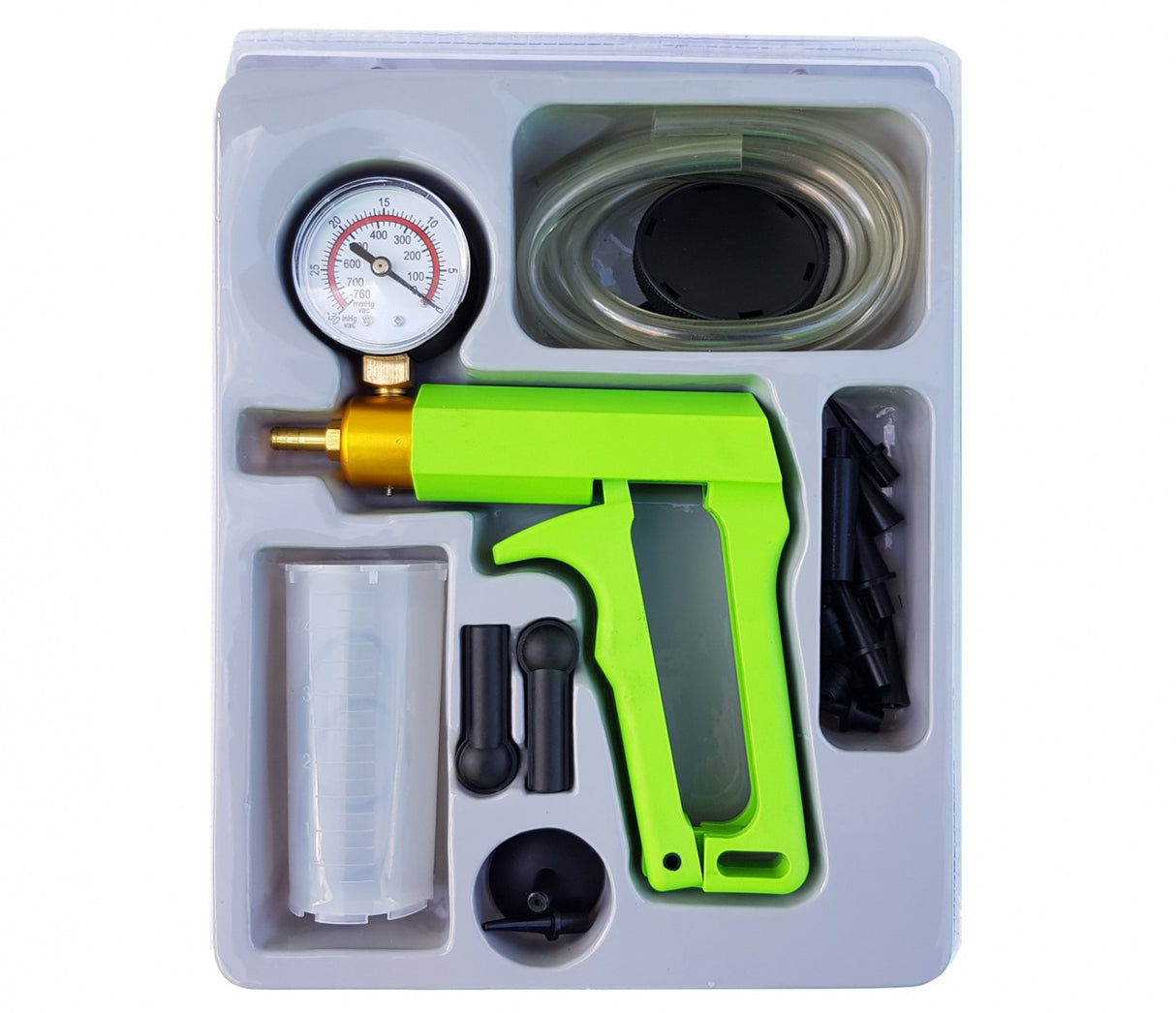VACUUM/PRESSURE GAUGE, FOR BRAKE FLUID BLEEDING (HS-A998)