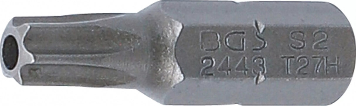 BIT | LENGTH 25 MM | 6.3 MM (1/4") DRIVE | T-STAR TAMPERPROOF (FOR TORX) T27 (2443)