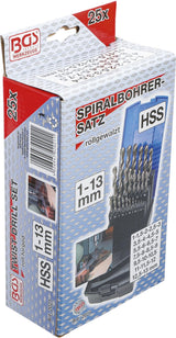 TWIST DRILL SET | HSS | 1 - 13 MM | 25 PCS. (2021)