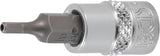 BIT SOCKET SET | 6.3 MM (1/4") DRIVE | INTERNAL HEXAGON TAMPERPROOF 2 - 7 MM | 8 PCS. (5156)