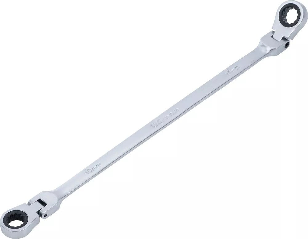 DOUBLE SWIVEL HEAD RATCHET WRENCH | 10 X 11 MM (1541-10X11)