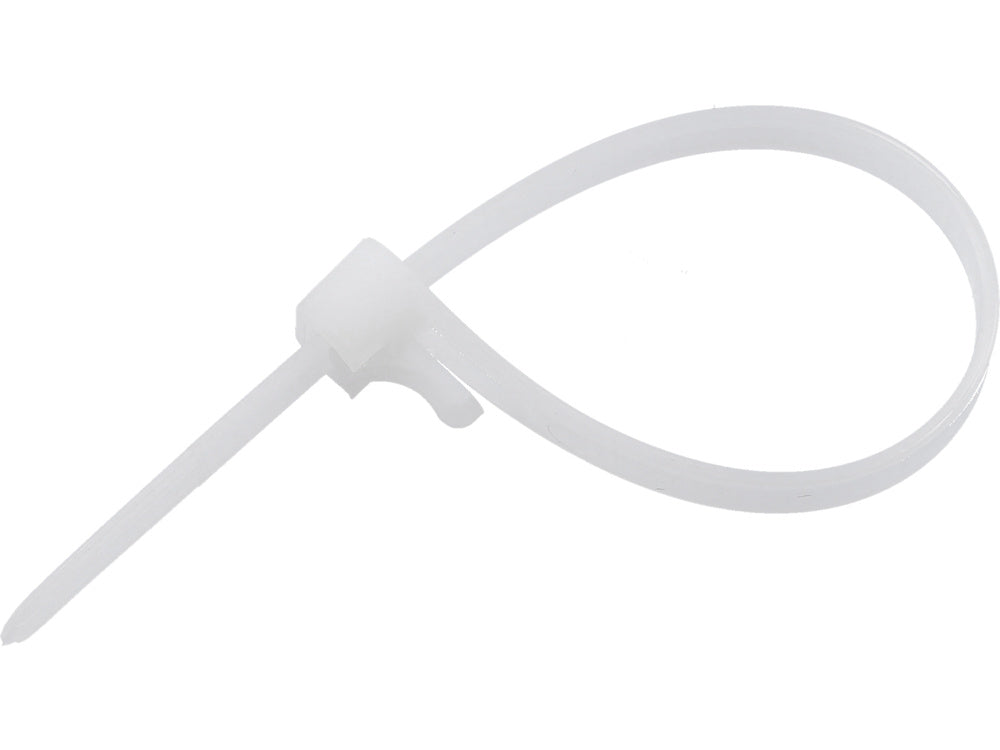 RELEASABLE CAB TIES 7,6X150MM 50PCS WHI (YT-70662)