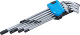 L-TYPE WRENCH SET | EXTRA LONG | T-STAR TAMPERPROOF (FOR TORX) T10 - T50 | 9 PCS. (794)
