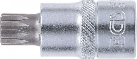 Ruuvikärki hylsyyn puristettu | 12,5 mm (1/2") | Spline (XZN) M14 (4344)