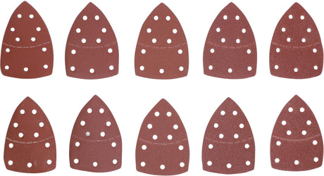 SANDING SHEETS SET FOR MULTIGRINDER | 145 X 100 MM | K 40 - 400 | 25 PCS. (80819)