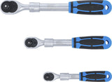 REVERSIBLE RATCHET SET | EXTENDABLE | 6.3 MM (1/4") - 10 MM (3/8") - 12.5 MM (1/2") | 3 PCS. (25123)