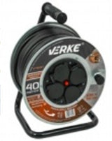 CABLE REEL EXTENSION | 4 WATERPROOF SOCKETS | 3X2.5 MM² | 40 M (EG-0050)