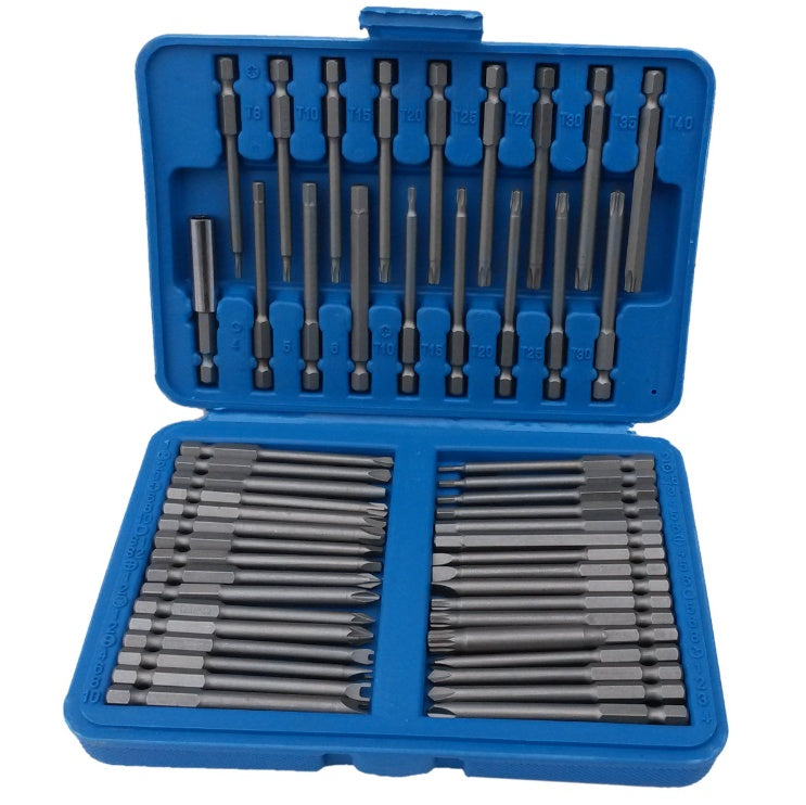 LONG BIT SET CR-V, 50 PCS. (H38656)