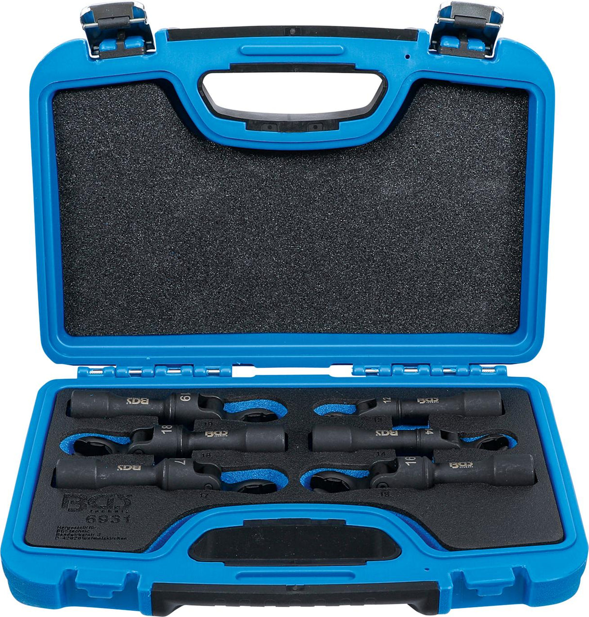 CROW FOOT WRENCH SET | 12.5 MM (1/2") DRIVE | FLEXIBLE | 6 PCS. (6931)