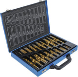 TWIST DRILL SET | HSS | TITANIUM NITRATED | 1 - 10 MM | 170 PCS. (1994)