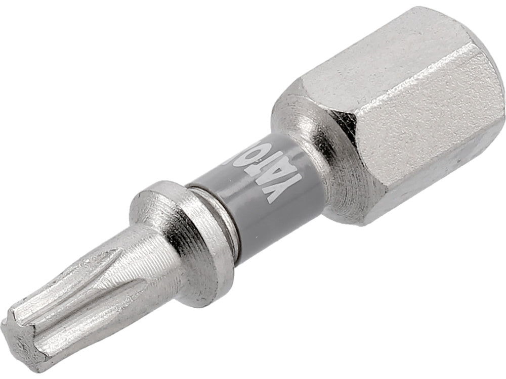 SCREWDRIVER BITS 1/4 25MM T15 2 PCS NI (YT-78012)