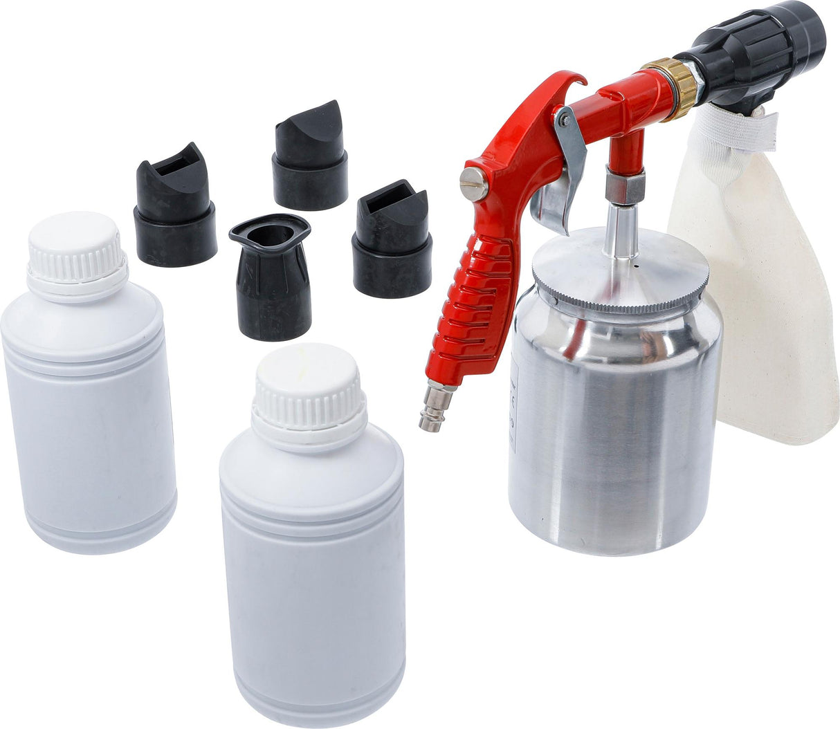 PNEUMATIC SANDBLASTER INCL. ACCESSORIES (3650)