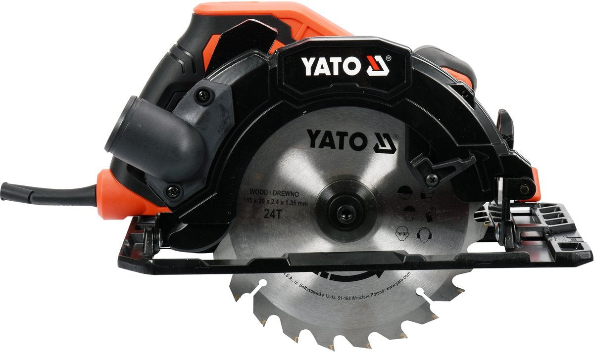CIRCULAR SAW 185MM 1500W 5500 RPM (YT-82151)