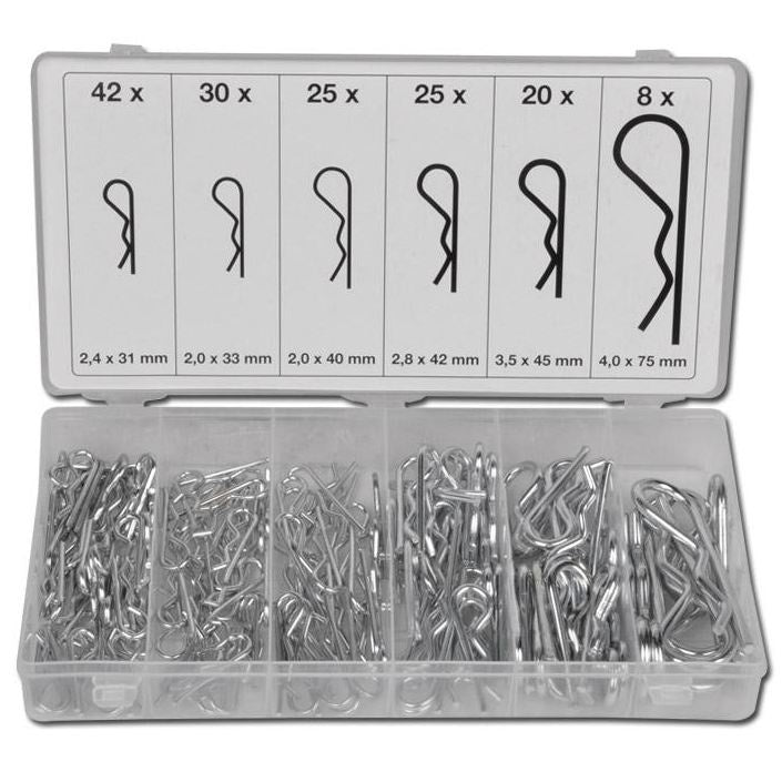 SNAP RING ASSORTMENT | Ø 2.4 - 4.0 MM | 150 PCS. (8043)