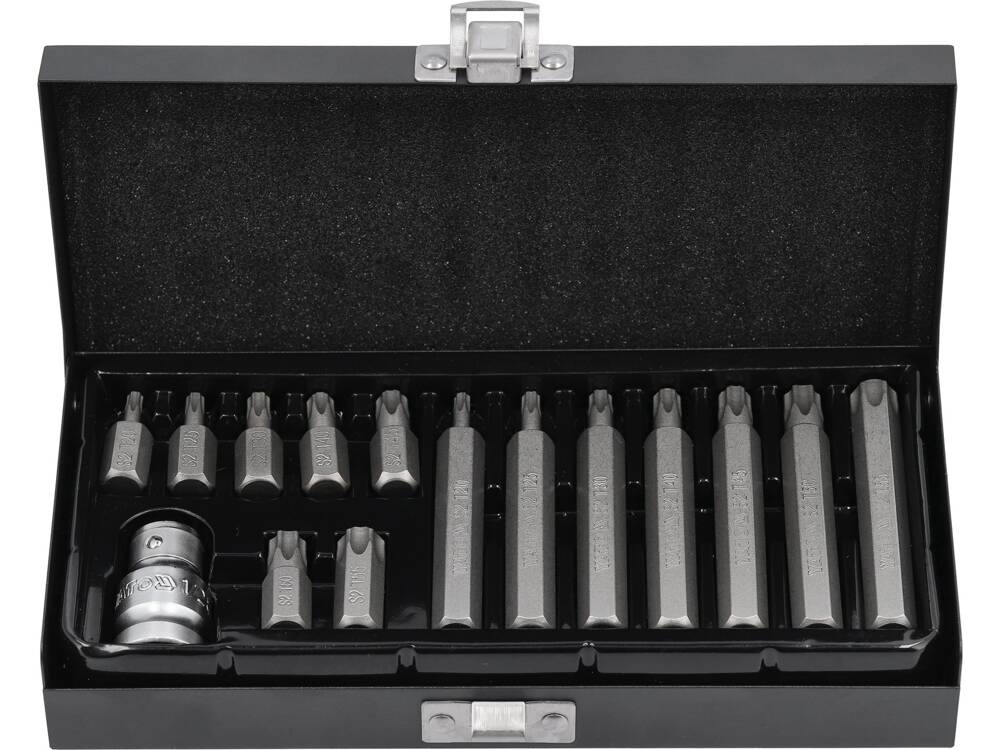 SCREWDRIVER BIT SET /TORX/ 15PCS (YT-0411)