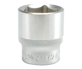 SOCKET 27MM 1/2" 6PT CV REGULAR (YT-1218)